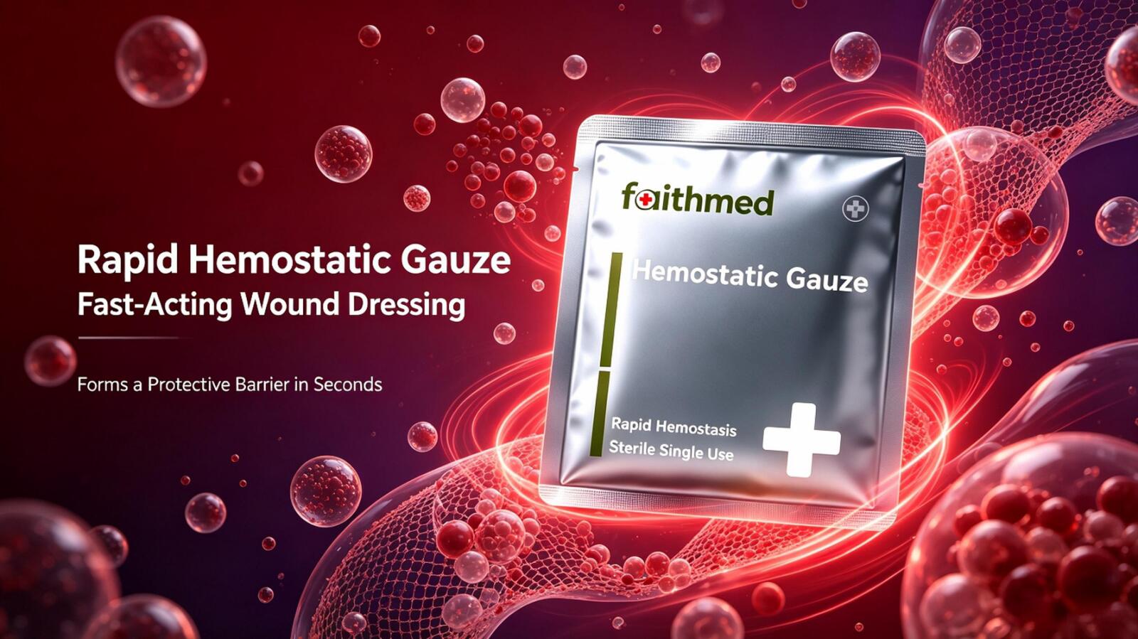 Hemostatic powder pouch product photo