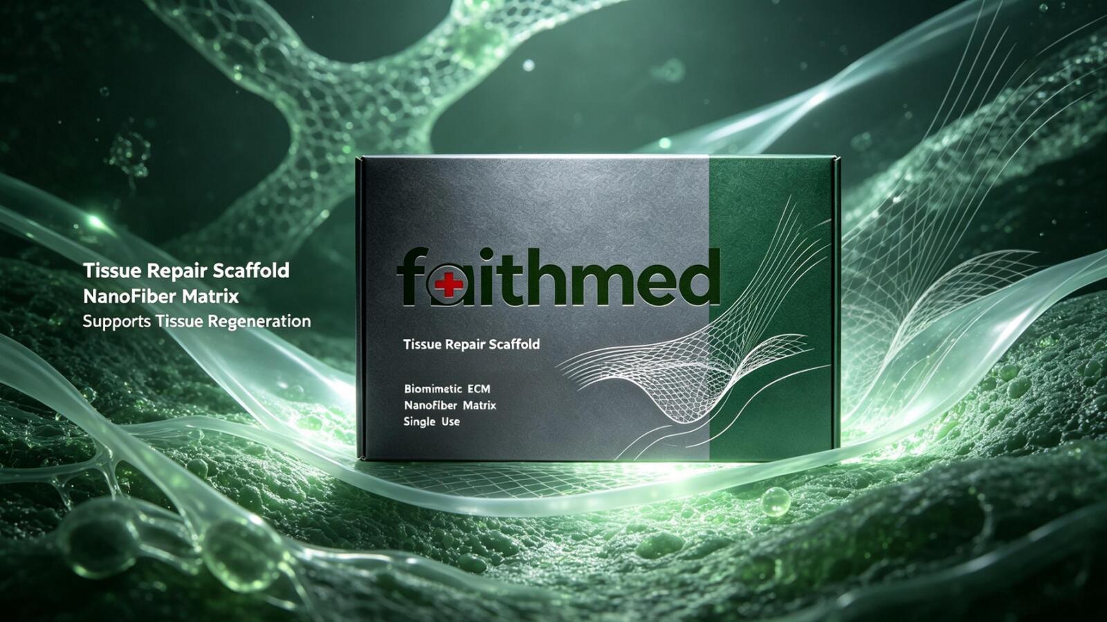 Hemostatic powder application on wound
